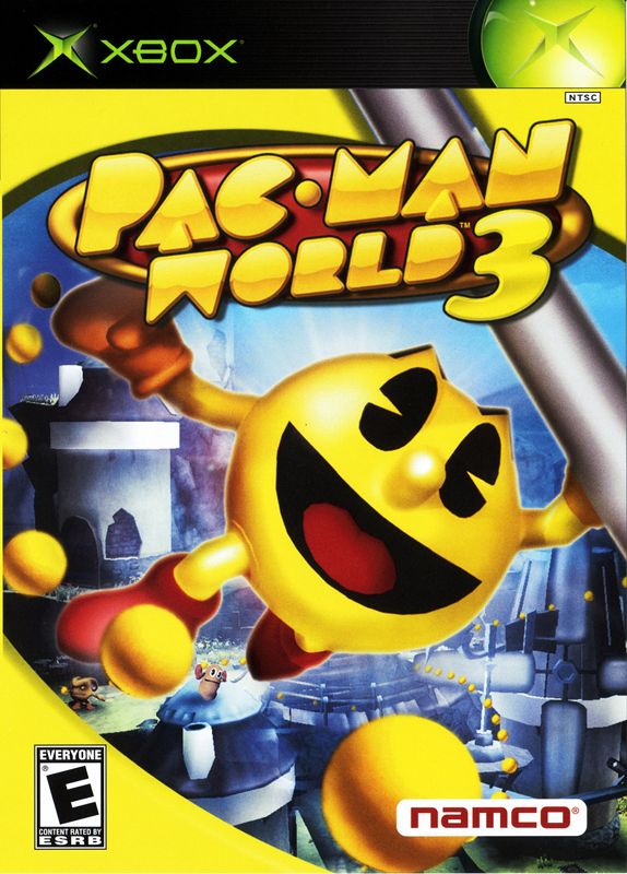 Pac-Man World 3 box art for Xbox